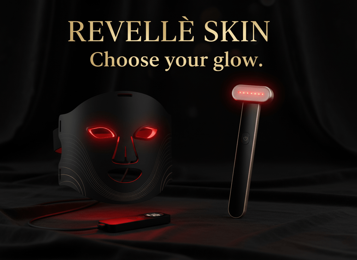 The Revellé Complete Ritual — Glow Wand + Radiance Mask - Revellé Skin
